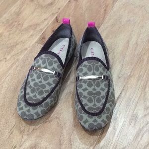 Brown- Coach loafers